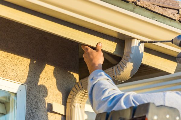 Aluminum Rain Gutter Service in Grove City