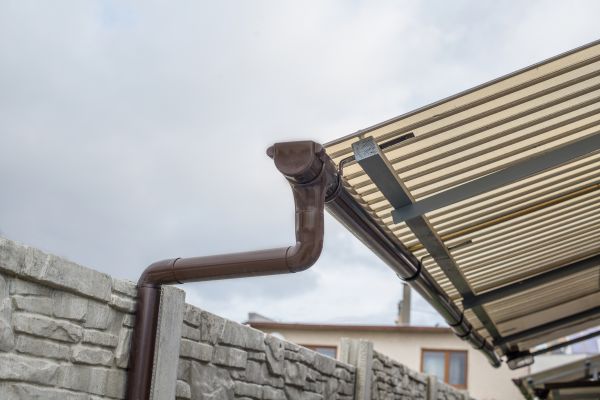 Plastic Downspout Installation in Grove City