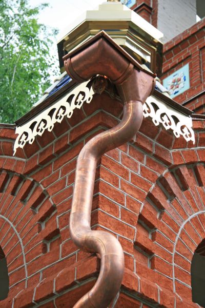 Church Downspout Installation in Grove City
